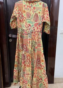 Bohemian Floral Tiered Maxi Dress