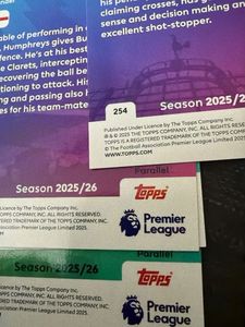 Premier League Topps Rookie Cards Lot