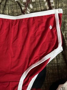 Red &amp; White Nike Shorts