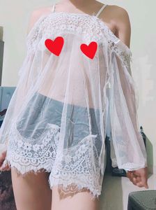 Sheer Lace Lingerie Top