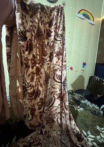 Beautiful Embroidered Dupatta with Tassels