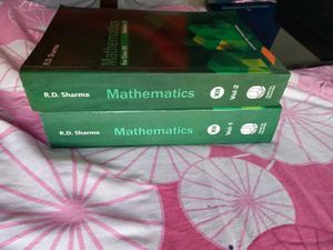 R.D. Sharma Mathematics For Class 12 Volume 1 &amp; 2