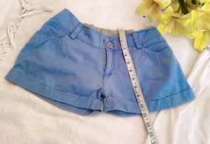 Cute N Amazing Denim Shorts With Top
