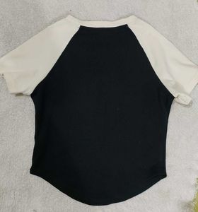 Cute Dog Graphic Raglan Tee