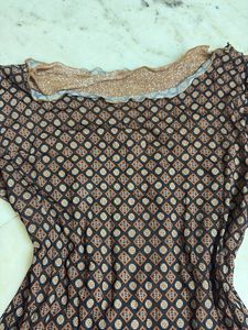 Y2K  Printed Long Sleeve Top