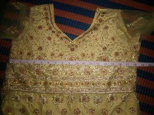 heavy work long gown