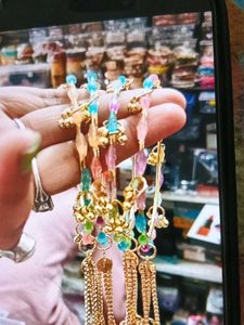 Women Branded bangle Earrings