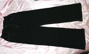 Black Straight Jeans for Women
