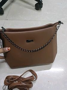 Stylish Brown Crossbody Bag