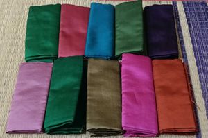 New 60 Multi-Color Silk Fabric blouse pieces