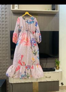 Floral Print Maxi Dress