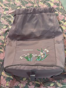 Stylish Embroidered Backpack