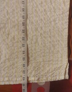 Classic Cream Textured 100 ℅ cotton Button-Down To