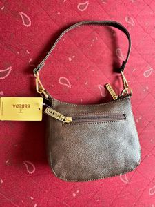 Stylish Brown Textured Clutch Bag