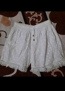 White shorts