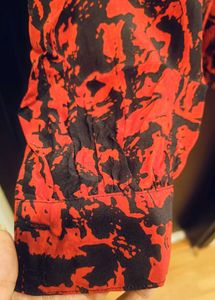 Black And Red Shirt Top