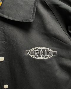 Men's Black "Fashion" Graphic Jacket