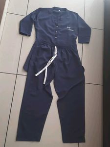Navy Blue 'Sweet Dreams' Pajama Set
