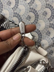Chic White Crossbody Bag
