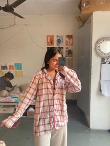 Cozy Plaidtop
