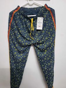 Star Print Casual Pants