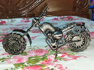 Motorcycle Metal Art Sculpture(showpiece )