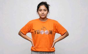 Orange Graphic T-Shirt