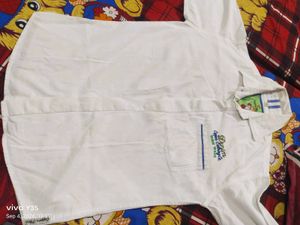 boys pure white comfortable shirt