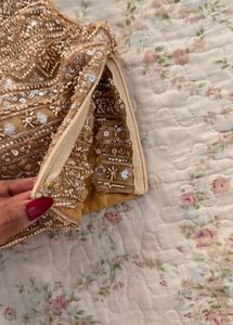 Embellished One-Shoulder Blouse
