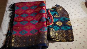 Beautiful Silk Saree with Blouse