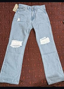 Women's Funky Straight high Waisted Jeans 👖