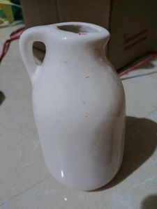Minimalist Beige Ceramic Vase