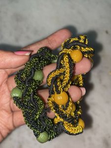 Boho Chic Scrunchie Set