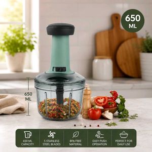 Manual Food Chopper & Slicer