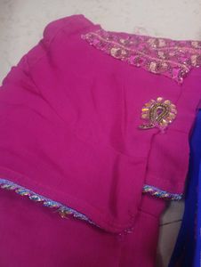 Stunning Embroidered Saree