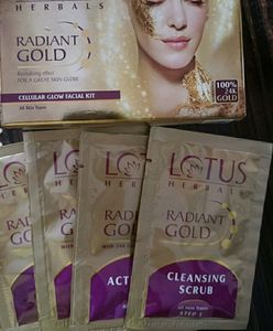 Lotus Gold Facial Kit