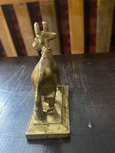 brass cow with calf