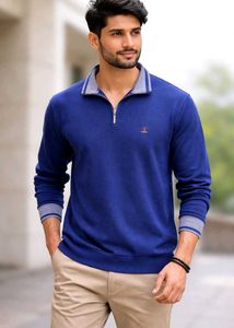 Stylish Blue Men's T-Shirt