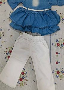 Cute Denim Outfit for Girls