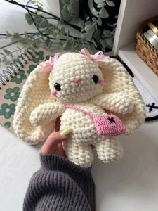 Cute Handmade Crochet Bunny