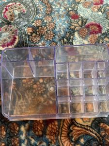 Clear 2 Acrylic Makeup Organizer