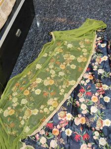 Floral Print Ethnic Skirt
