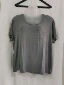 Grey Pocket T-Shirt