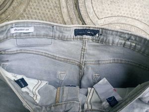 Grey Denim Jeans