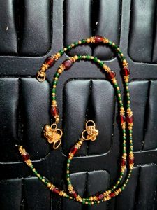 Elegant Beaded Anklet with Charm✨️✨️