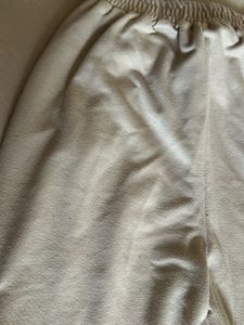 Beige Wide Leg  Pants