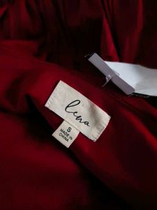 I. Stunning One-Shoulder Red Dress