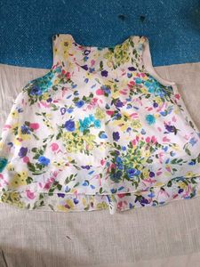 Flowy Floral Layered Top