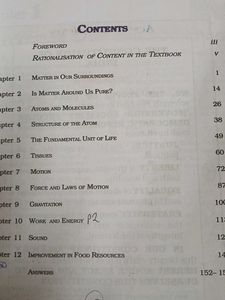 Class IX Science Textbook