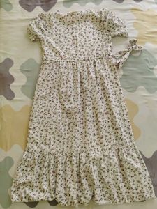 Floral Print Midi Dress